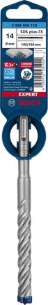 EXPERT SDS plus-7X Hammer Drill Bit 14 x 100 x 165 mm EXPERT SDS plus-7X Hammer Drill Bit 14 x 100 x 165 mm