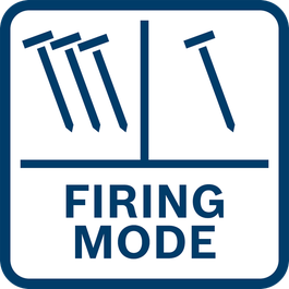 The user can chose between single activation mode and contact (“bumpfire”) activation mode.