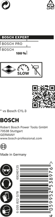 Bosch EXPERT CYL-9 MultiConstruction drill bit 4x40x75 mm.