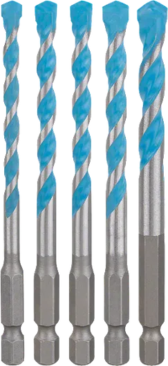 EXPERT HEX-9 Multi Construction Drill Bit Set Bosch EXPERT HEX-9 MultiConstruction drill bit set 5-pc.