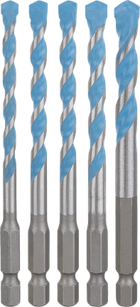 EXPERT HEX-9 MultiConstruction Drill Bit Set 5,5/6/6/7/8 mm 5-pc Bosch EXPERT HEX-9 MultiConstruction drill bit set 5-pc.