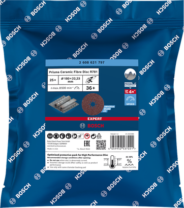 Disque abrasif R444 Expert for Metal - Bosch Professional
