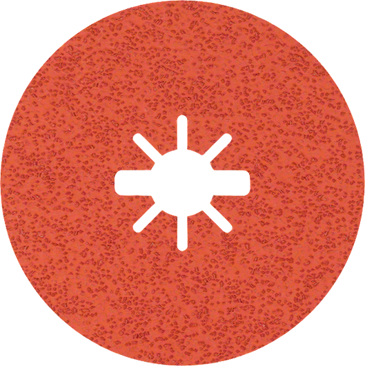 Bosch EXPERT R782 Prisma Ceramic X-LOCK fibre disc 115 mm.