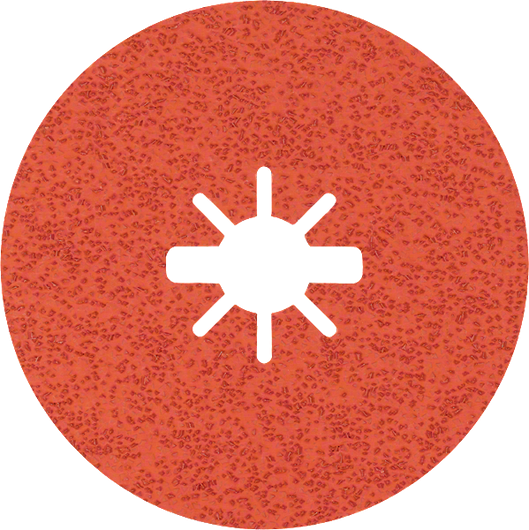 Bosch EXPERT R782 Prisma Ceramic X-LOCK Fibre Disc 125mm.