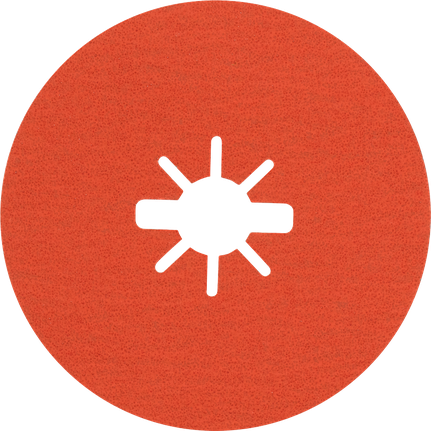 Bosch EXPERT R782 X-LOCK fibre disc 125mm grit 80.