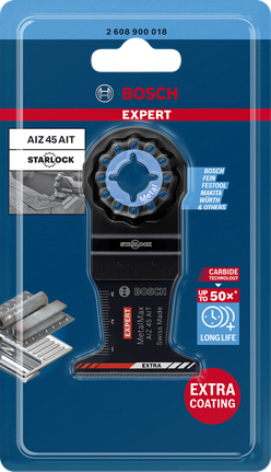 EXPERT MetalMax AIZ 45 AIT Multitool Blade 45 mm Bosch EXPERT MetalMax AIZ 45 AIT multitool blade 45 mm.