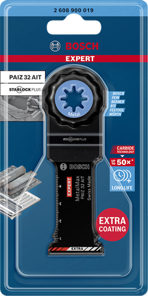 EXPERT MetalMax PAIZ 32 AIT Multitool Blade 50 x 32 mm Bosch Expert MetalMax multitool blade 50 x 32 mm.