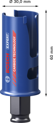 EXPERT Construction Material Hole Saw 30 x 60 mm EXPERT Construction Material Hole Saw 30 x 60 mm