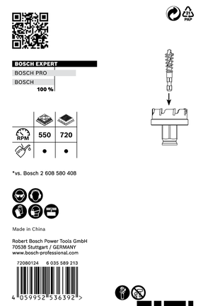 EXPERT Sheet Metal Hole Saw 22 x 5 mm EXPERT Sheet Metal Hole Saw 22 x 5 mm