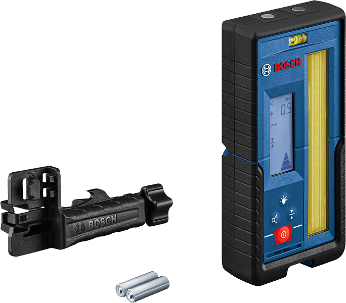 Bosch LR 45 laser receiver with mounting bracket.