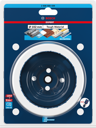 EXPERT Tough Material Hole Saw 102 x 60 mm EXPERT Tough Material Hole Saw 102 x 60 mm