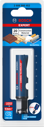 EXPERT Construction Material Hole Saw 20 x 60 mm EXPERT Construction Material Hole Saw 20 x 60 mm