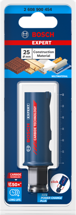 EXPERT Construction Material Hole Saw 25 x 60 mm EXPERT Construction Material Hole Saw 25 x 60 mm