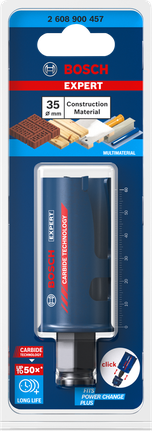 EXPERT Construction Material Hole Saw 35 x 60 mm EXPERT Construction Material Hole Saw 35 x 60 mm