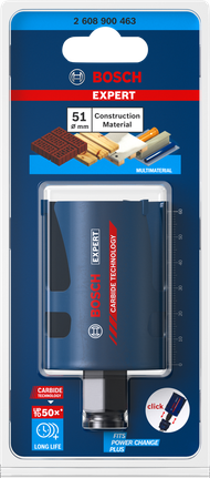 EXPERT Construction Material Hole Saw 51 x 60 mm EXPERT Construction Material Hole Saw 51 x 60 mm