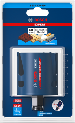 EXPERT Construction Material Hole Saw 60 x 60 mm EXPERT Construction Material Hole Saw 60 x 60 mm