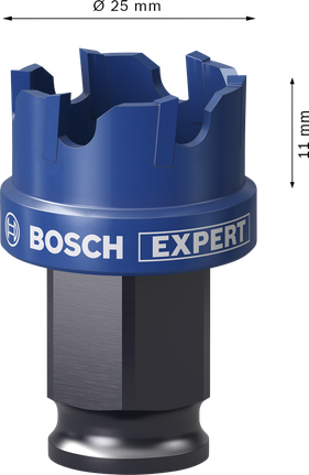 EXPERT Sheet Metal Hole Saw 25 x 5 mm EXPERT Sheet Metal Hole Saw 25 x 5 mm
