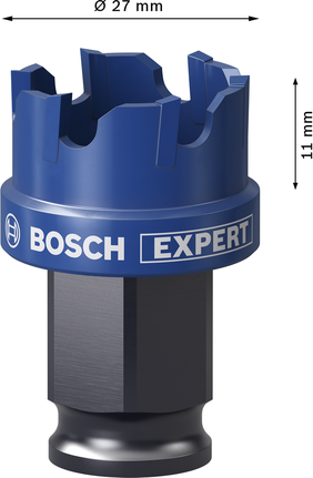 EXPERT Sheet Metal Hole Saw 27 x 5 mm EXPERT Sheet Metal Hole Saw 27 x 5 mm