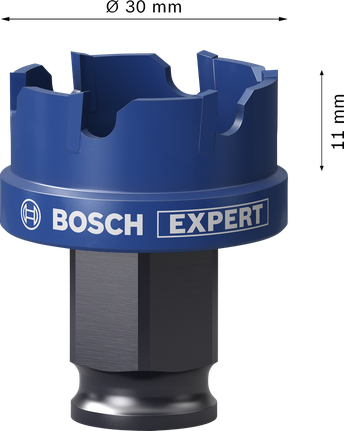 EXPERT Sheet Metal Hole Saw 30 x 5 mm EXPERT Sheet Metal Hole Saw 30 x 5 mm