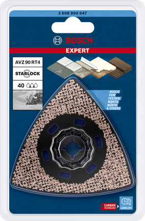 Bosch EXPERT AVZ 90 RT4 sanding plate 90 mm.