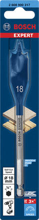 EXPERT Self Cut Speed Spade Drill Bit 18 x 152 mm EXPERT Self Cut Speed Spade Drill Bit 18 x 152 mm
