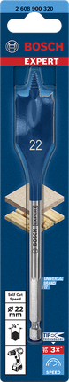 EXPERT Self Cut Speed Spade Drill Bit 22 x 152 mm EXPERT Self Cut Speed Spade Drill Bit 22 x 152 mm