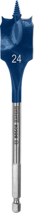 EXPERT Self Cut Speed Spade Drill Bit 24 x 152 mm EXPERT Self Cut Speed Spade Drill Bit 24 x 152 mm
