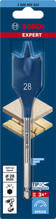 EXPERT Self Cut Speed Spade Drill Bit 28 x 152 mm EXPERT Self Cut Speed Spade Drill Bit 28 x 152 mm