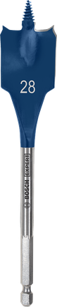 EXPERT Self Cut Speed Spade Drill Bit 28 x 152 mm EXPERT Self Cut Speed Spade Drill Bit 28 x 152 mm