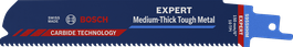 EXPERT Medium-Thick Tough Metal S955HHM Blade