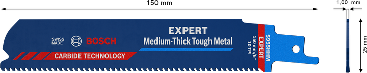 EXPERT Medium-Thick Tough Metal S955HHM