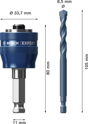 EXPERT Power Change Plus with Pilot Drill EXPERT Power Change Plus with Pilot Drill