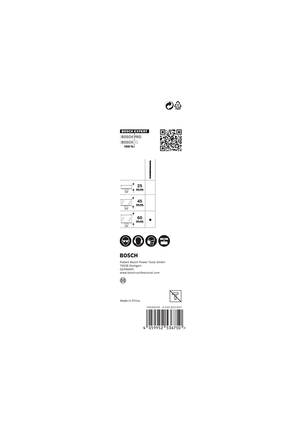Bosch EXPERT Power Change Plus pilot drill bit 8.5 x 105 mm.