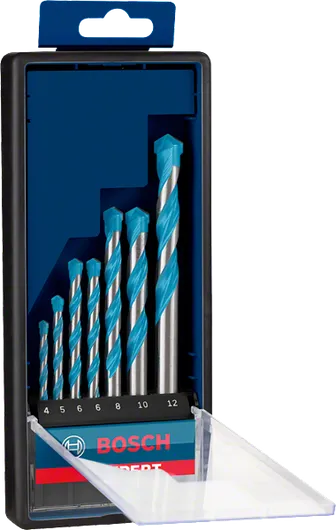 EXPERT CYL-9 Multi Construction Drill Bit Set Bosch EXPERT MultiConstruction CYL-9 drill bit set 4–12 mm.
