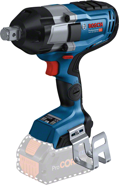 Bosch GDS 18V-1050 cordless impact wrench, 8.0Ah ProCORE battery.