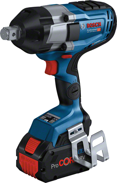 Bosch GDS 18V-1050 HC cordless impact wrench, max torque 1050 Nm.