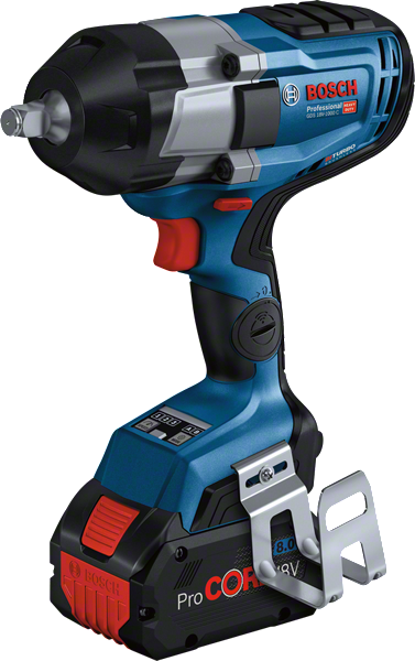 GDS 18V-1000 C Bosch GDS 18V-1000 C cordless impact wrench, max 1000 Nm torque.