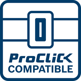 The user is able to attach a ProClick Holder and therefore ProClick Pouches to the product