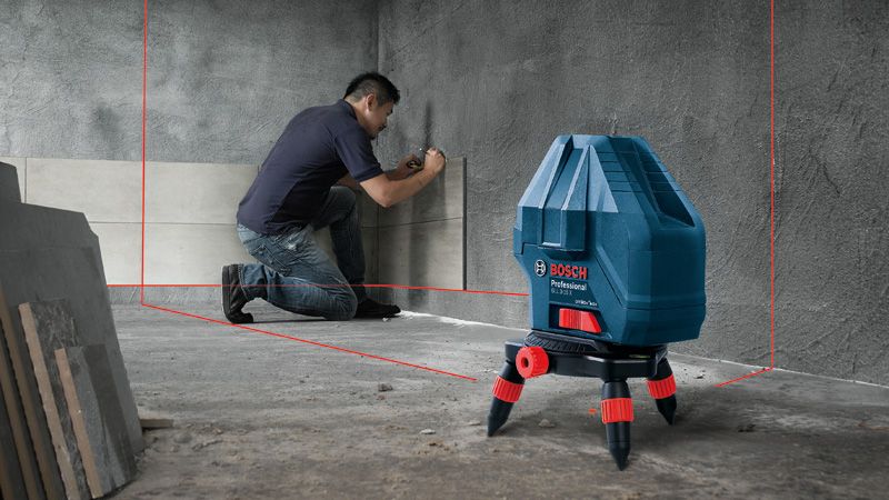 Bosch Professional 3 x 360º Extra Bright Plane Line Laser 0601063S00 -  Bunnings Australia