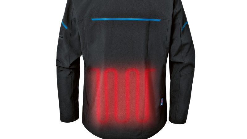 GHJ 12+18V XA XL Bosch GHJ 12+18V XA heated jacket with back heating element.