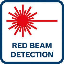 Red beam detection
