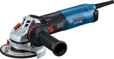 Bosch GWS 17-125 S angle grinder with side handle.
