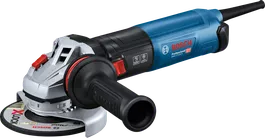 Bosch GWS 17-125 S angle grinder with side handle.