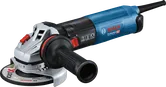Bosch GWS 17-125 SB angle grinder with side handle.