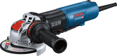 Bosch GWX 17-125 PSB angle grinder with X-LOCK system.