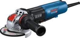 Bosch GWX 17-125 PSB angle grinder with X-LOCK system.
