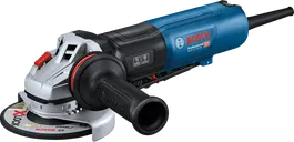 Bosch GWS 17-125 PS angle grinder with X-LOCK disc.