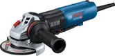 Bosch GWS 17-125 PSB angle grinder with side handle.