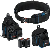 Bosch ProClick tool belt combo kit with holders.
