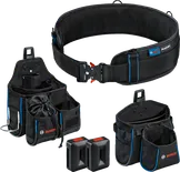 Bosch ProClick tool belt combo kit with holders.